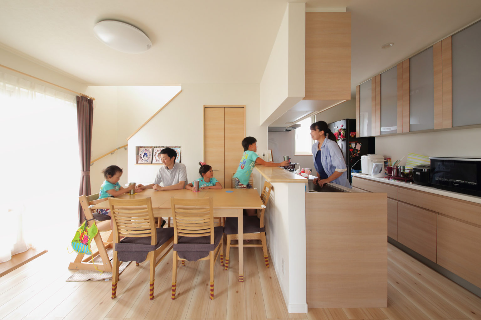 家の中でも 外でも子どもがのびのび遊べる空間 札幌 新築一戸建てcozy