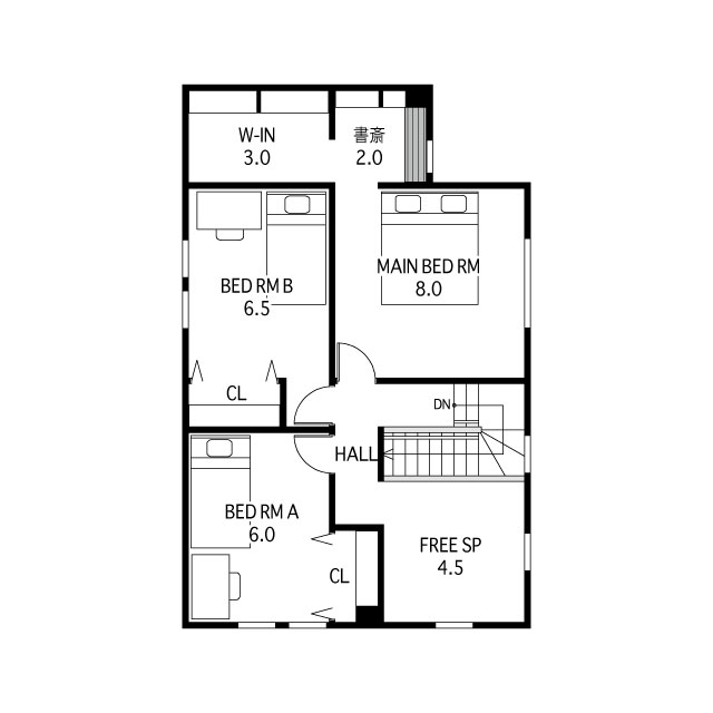36 A-S｜36坪 4LDK ｜価格・間取り｜札幌 新築一戸建てCOZY